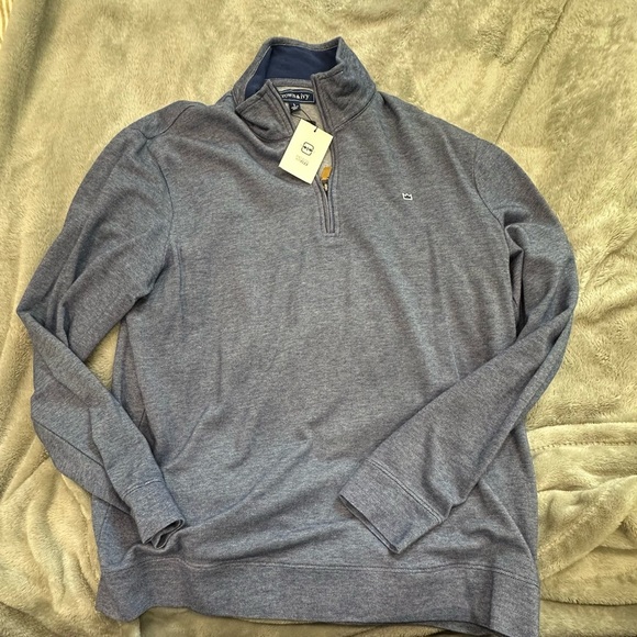 crown & ivy Other - Crown & Ivy Men's Blue Zip-Up Sweater